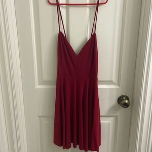 Urban outfitters red mini dress